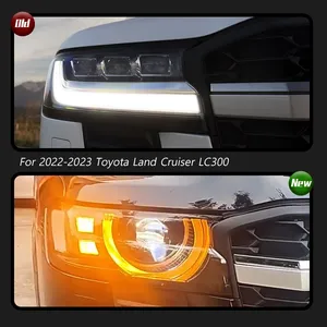 TYPY Nuevas Luces Delanteras para Land Cruiser LC300 2022-2023, Faros LED de Proyección, Luces de Circulación Diurna, 36V 100W 8000 Lúmenes - Product Image 3