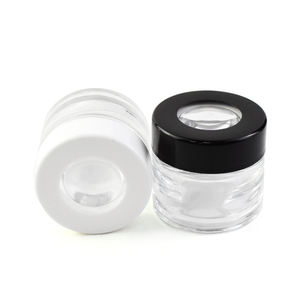 Pot en verre grossissant pour fleurs en bois personnalisé, hermétique, de 1 à 4 oz, pour fleurs, pots grossissants pour pots résistants aux enfants - Product Image 6