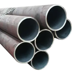 Produttore ERW tubo in acciaio saldato tubo in ferro nero tubo in acciaio al carbonio