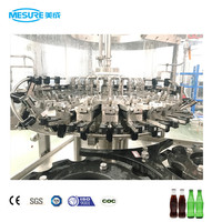 Machine de remplissage CSD d'entrée de gamme pour les petites entreprises |   1K-3K BPH pour bouteilles de 500 à 2000 ml |   Direct d'usine