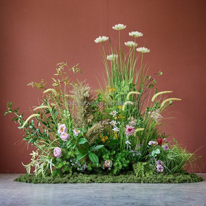 Flores Artificiales Decorativas para Boda, Plantas Artificiales, Flores Grandes Artificiales, Césped <span class=keywords><strong>Artificial</strong></span> - Product Image 3