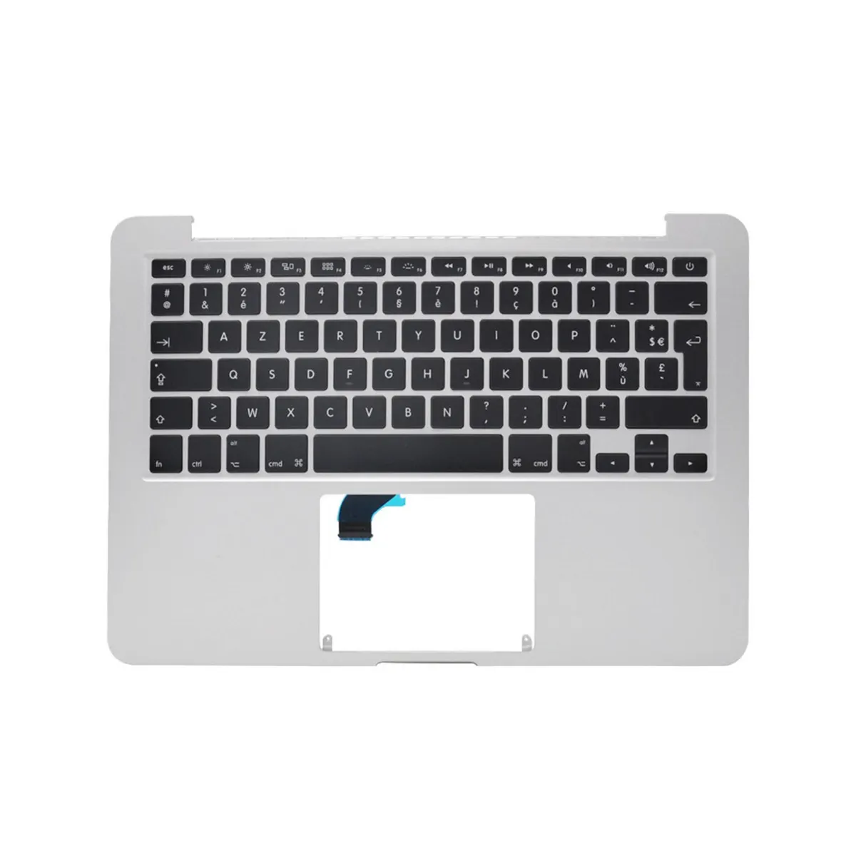 मूल A1502 Topcase एप्पल के लिए मैकबुक रेटिना प्रो 13.3 "A1502 शीर्ष मामले Palmrest के साथ 2015 साल एफआर फ्रेंच फ्रांस कीबोर्ड
