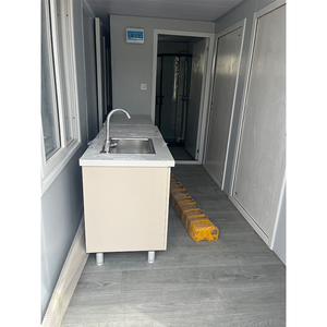 Временный контейнерный дом, жилой дом 2, 3 спальни, сборный дом, сборный дом 20 футов, расширяемый контейнерный дом - Product Image 4