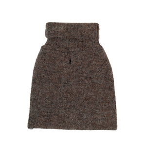 Pull confortable à col roulé pour <span class=keywords><strong>bouledogue</strong></span> français, en tricot côtelé beige, doux et chaud pour petits chiens, utilisation intérieure et extérieure - Product Image 5