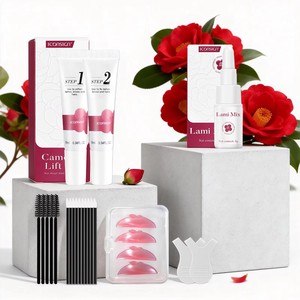 Kit de Lifting de Pestañas y Cejas Serie Camelia, Nuevo Diseño, Sin Pegamento, Más Estable, Fácil de Limpiar, Venta al Por Mayor - Product Image 1