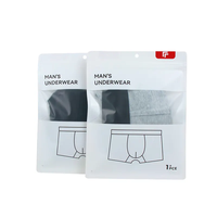 Sacs d'emballage refermables personnalisés en papier kraft blanc de qualité supérieure, compostables, résistants, avec fenêtre