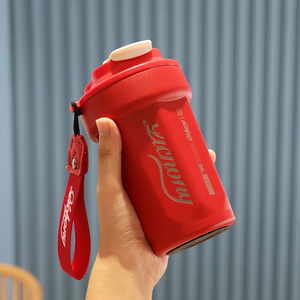 Nouvelle tasse à café simple en acier inoxydable, portable pour l'extérieur, tasse à cola universelle, tasse isotherme pour voiture, idéale pour le <span class=keywords><strong>camping</strong></span> - Product Image 3