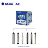 NOBO Online NH3 Sonda de nitrógeno Medidor de amoníaco para acuicultura Tanque de peces Monitoreo de calidad del agua NH4-para sonda de prueba para agricultura