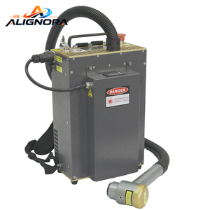 100W 200W 300W Power <b>Light</b> <b>Weight</b> <b>Backpack</b> Pulse Fiber Laser Cleaning Machine for Paint Coat Graffiti and Rust Removal - Product Image 1