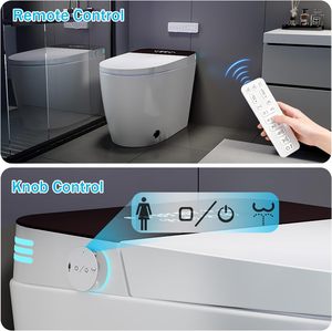 Disponibile: WC Smart per Uso Domestico, Bidet Elettrico, Toilette in Ceramica Completamente Automatica, Moderna e Intelligente - Product Image 2