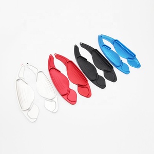 Copertura di estensione del cambio della pala del volante dell'automobile del cambio della pala di alluminio per <span class=keywords><strong>Jaguar</strong></span> f-pace e-pace XE XF <span class=keywords><strong>XJ</strong></span> Land Rover - Product Image 1