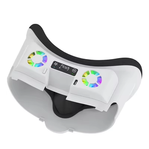 Nouvelle conception pour le ventilateur de refroidissement du casque VR Meta Quest 3 pour <span class=keywords><strong>Oculus</strong></span> Quest 3 <span class=keywords><strong>Masque</strong></span> d'obscurcissement VR avec lumières RVB - Product Image 1