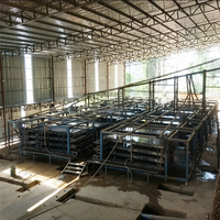 Table vibrante 4 plateaux 6-S pour la séparation des minerais, concentrateur gravimétrique haute efficacité pour l'équipement d'extraction aurifère au Maroc