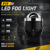 Kit de rétrofit d'éclairage avant amélioré VAHID, feux antibrouillard LED pour voiture, étanches IP67, pour véhicules anciens Toyota Hilux