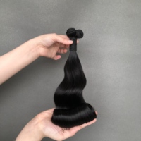 Extensions de Cheveux Vierges Vietnamiens 100% Remy Super Double Drawn Egg Curl, Tissage de Cheveux Naturels du Vietnam - 8"-26" - Vente Chaude