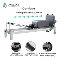 Reformer de Grado de Exportación ONEMAX, Aprobado en Pruebas de Seguridad Mecánica, Esponja de Alta Densidad, Resortes Alemanes, Cumple con las Normas de la UE