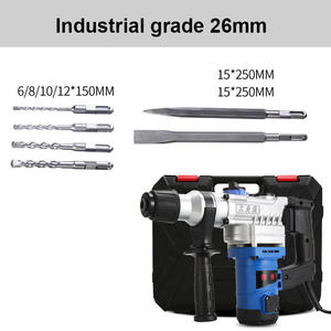 Rotary Hammer Drill Quality <b>Power</b> <b>Tools</b> Set Impact Machine <b>Tool</b> Sets KHC-HC-10 Rotary Hammer Drill Quality Powe - Product Image 6