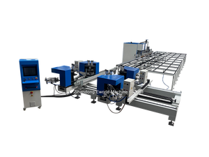 Ligne de production automatique de fenêtres en acier inoxydable avec machines de soudage CNC contrôlées par PLC, machines de nettoyage des coins, moteur et roulement - Product Image 6