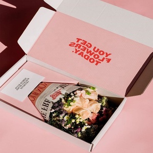 Venta al <span class=keywords><strong>por</strong></span> <span class=keywords><strong>mayor</strong></span> logotipo personalizado planta flor caja <span class=keywords><strong>de</strong></span> embalaje papel cartón regalo <span class=keywords><strong>cajas</strong></span> <span class=keywords><strong>de</strong></span> envío - Product Image 1
