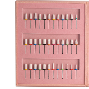 Juego de Brocas Profesionales Yaqin para Taladro de Uñas Eléctrico, Manicura, Pedicura, Brocas de Cerámica - Product Image 2