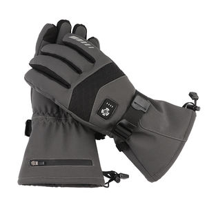 Sarung Tangan Penghangat Olahraga, Sarung Tangan Kulit Sepeda Motor Elektrik, Sepeda Motor, Sepeda Motor, Sepeda Motor, Sepeda Panas, Balap Ski, Musim Dingin, Jari Penuh - Product Image 3