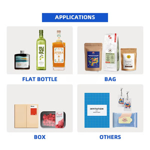 Étiquette étanche de code à barres de bureau de table étiqueteuse automatique de pot d'épices <span class=keywords><strong>pastel</strong></span> à l'huile - Product Image 3