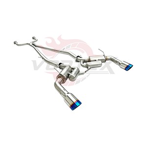 Escape Deportivo Vortex SUS304 con Válvulas para Infiniti Q60 2.0T 2017-2022, Silenciador de Alto Rendimiento con Puntas Azules - Product Image 2