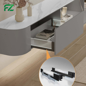 Meubles TV muraux modernes de luxe personnalisables, étanches et résistants à <span class=keywords><strong>l</strong></span>'humidité, avec fonction de rangement pour usage hôtelier, en aluminium alvéolé - Product Image 5