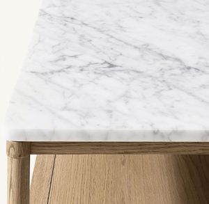 Mesa de Centro de Madera Sólida Estilo Americano R con un Diseño Único - Product Image 3