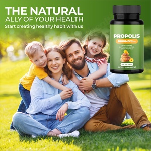 Vitahealthy OEM/ODM Capsules de Glucosamine Naturelle Ingrédient Végétalien 1000mg Extrait de <span class=keywords><strong>Propolis</strong></span> <span class=keywords><strong>Verte</strong></span> Capsules Molles de Glucosamine - Product Image 3