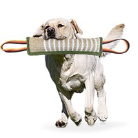 Bâton à mâcher en chanvre durable pour l'exportation, jouet d'entraînement pour chien, pour le jeu de rapport, la lutte à la corde et la résistance à la déchirure, outil d'entraînement portable pour grands chiens