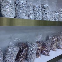 Violet blanc couleur carré oblong Rectangle Style baroque perle d'eau douce en vrac pour bijoux à bricoler soi-même perles