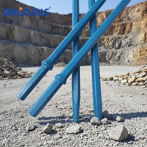 Vara de Perfuração Sinodrills H22 11 Graus 4 Pés Cônica para Mineração e Tunelamento - Product Image 1