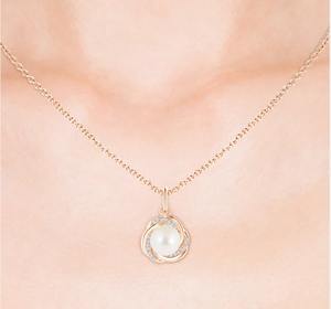 สร้อยคอจี้ไข่มุกน้ำจืดมาใหม่ - Product Image 3