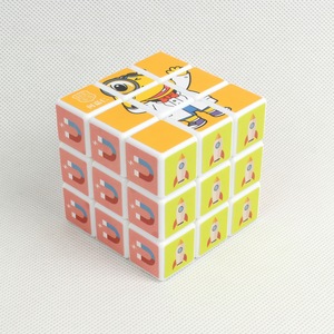 Mô Hình Khách Đặt Làm 3X3X3 Câu Đố 5.7Cm Đồ Chơi Góc Phải Tròn, Quà Tặng Khuyến Mãi Khối Lập Phương Ma Thuật - Product Image 2