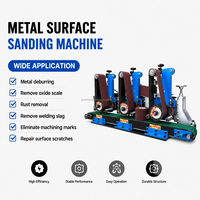 Machine à polir en acier inoxydable MECOR pour le rondissage des bords, le décapage des traces, le polissage sans tourbillons, faible bruit, haute rigidité, puissance 9 kW