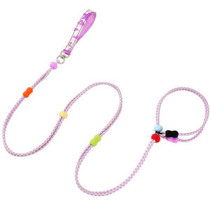 Correa para caminar multifuncional de doble etapa para perros pequeños y medianos, correa de poliéster a prueba de explosiones para perros, dos en uno - Product Image 5