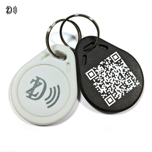 Bền và mạnh mẽ Nhà Máy Giá NFC Keychain Mifare cổ điển Ev1 1K kiểm soát truy cập ABS RFID keyfob - Product Image 3