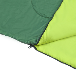 Iki kişi uyku tulumu çiftler kapşonlu sıcak zarf tarzı bahar sonbahar açık kamp dişli - Product Image 3