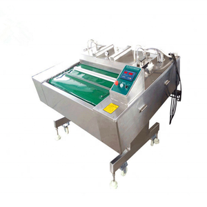 Machine de scellage sous vide pour barquettes en PP, PET, <span class=keywords><strong>acier</strong></span> inoxydable et plastique, scelle 6 barquettes par lot - Product Image 6