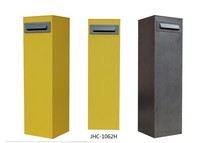 Ourwarm — boîte à lettres serrure, boîte à lettres en bois couleur bois