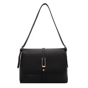 Nuevo Bolso de Hombro de Cuero PU Casual de Lujo para Mujer, Estilo Retro Simple, Bolso Cruzado Grande Marrón - Product Image 6