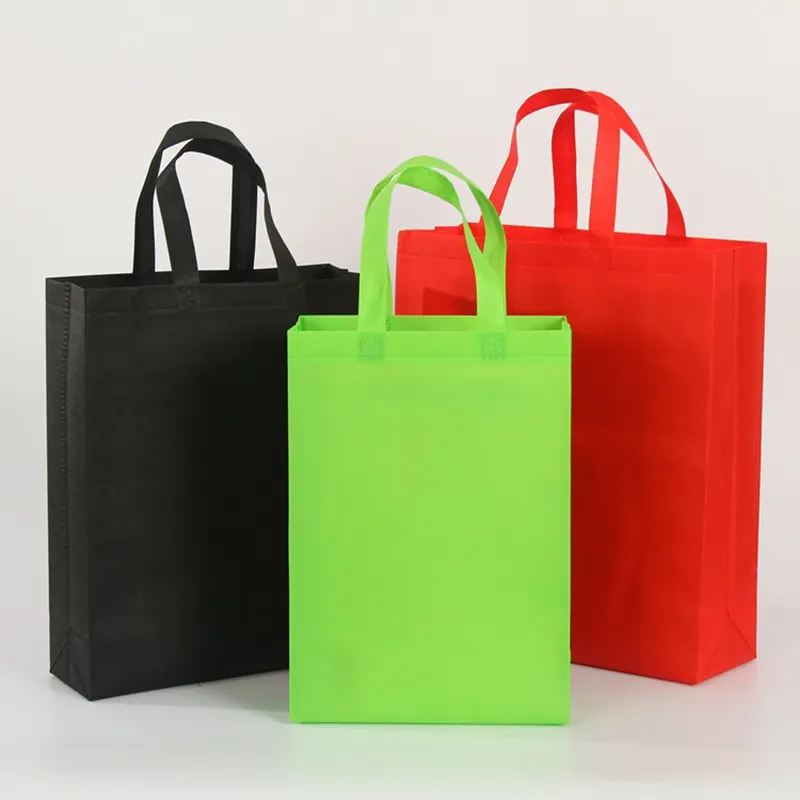 Reciclables Reusable Shopping Bag Ecologicas non woven bag printing machine PP Rpet Bag With Custom Printed Logo