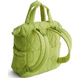 <span class=keywords><strong>Sac</strong></span> à dos matelassé personnalisé pour maman, grande capacité, <span class=keywords><strong>sac</strong></span> à couches de maternité multi-poches, <span class=keywords><strong>sac</strong></span> à langer portable pour voyage et extérieur - Product Image 4