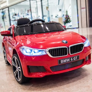 Véhicule électrique sous licence <span class=keywords><strong>BMW</strong></span> 6 GT pour enfants <span class=keywords><strong>voiture</strong></span> jouet télécommandée à quatre roues peut prendre une <span class=keywords><strong>voiture</strong></span> de bébé avec balançoire - Product Image 2