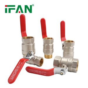 <span class=keywords><strong>Valvola</strong></span> a sfera IFAN in ottone forgiato resistente alla corrosione, filettatura da 1/4'' a 4'', in promozione - Product Image 1