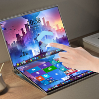 Ordinateurs portables de jeu Core I7 DDR4 Prix d'usine PC portable Intel I7 16 "+ 16" 16GB RAM Ordinateur portable à double écran tactile Nouvelle arrivée