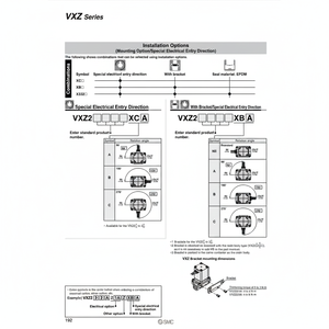 Électrovanne pneumatique SMC VXZ252HZ2G Vannes de commande Produit - Product Image 1