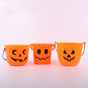 Halloween Pumpkin Xô Giỏ Kẹo Điều Trị Túi Halloween Trang Trí Nội Thất Đồ Dùng Tiệc Prop Trang Trí Trẻ Em Quà Tặng - Product Image 5