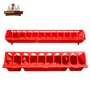Kit d'alimentation pour poulets en plastique rouge, connectable, vente en gros, avec conception <span class=keywords><strong>anti</strong></span>-écrasement - Product Image 2